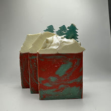 Load image into Gallery viewer, Christmas Tree Farm Frosted Soap
